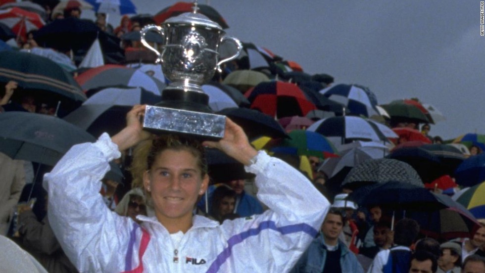 Monica Seles&#39; career began in breathtaking fashion. In 1990, aged just 16 years and six months, the Yugoslavia-born starlet beat Steffi Graf to become the youngest French Open singles champion. After winning the year-end championships, Seles finished the season ranked No. 2 in the world.