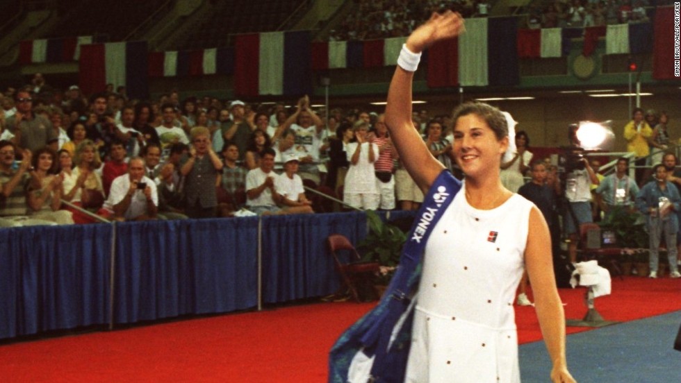 Seles finally returned to the WTA Tour in August 1995, coming back with a bang as she beat Amanda Coetzer in the final of the Canadian Open.