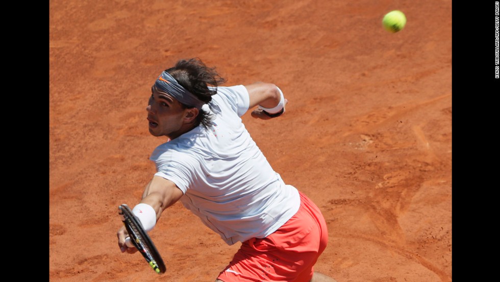 Nadal returns to Djokovic on June 7.