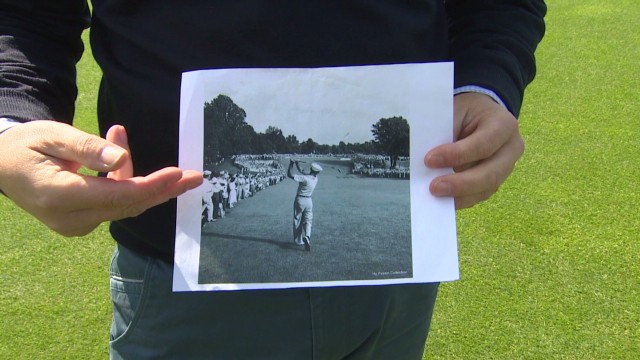 Recreating golf&#39;s most iconic photograph