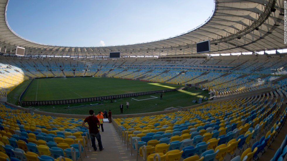 The Maracana Stadium in Rio de Janeiro was the venue for the 1950 final, with 200,000 spectators packed into the purpose-built arena. The stadium has been redeveloped and a crowd of 78,000 people will watch the final of 2014 World Cup at the iconic ground.