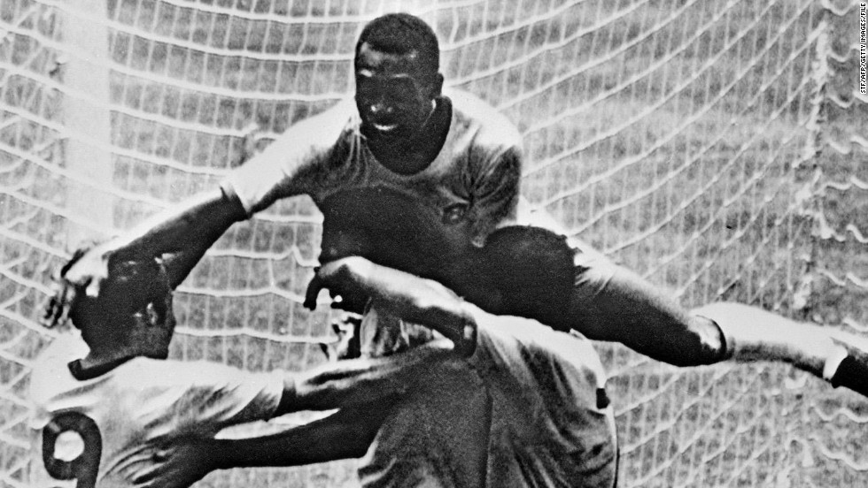The Brazil team of 1970, which beat Italy 4-1 in the World Cup final in Mexico, is widely regarded as the greatest of all time. Pele, a three-time World Cup winner seen here leaping on his teammates,  says Brazil must recover from the failure of 63 years ago.