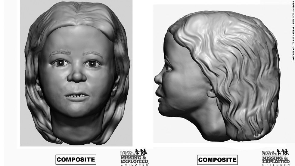 This victim, estimated to be from ages 2 to 4, has not been biologically linked to the other victims in previous testing. She had an overbite.