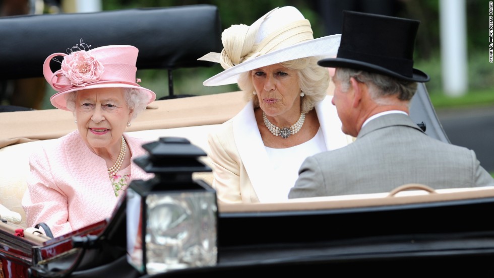 Tradition rules at Royal Ascot, with Queen Elizabeth (pictured here with Camilla Duchess of Cornwall and Prince Charles) opening the event in a horse-drawn carriage. Her Majesty is also a keen thoroughbred owner, boasting 20 winning horses in the history of the festival.