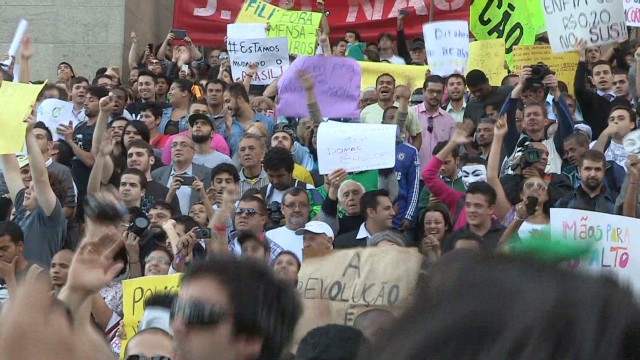 Brazilian protesters 'being heard,' president says - CNN