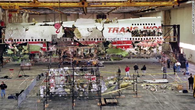 TWA flight 800 wreckage to be destroyed after explosion