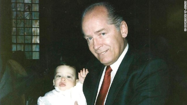 Bulger and Martorano&#39;s son: This photo shows Whitey Bulger and James Martorano&#39;s first son, who was named after him and who is Bulger&#39;s god son 
