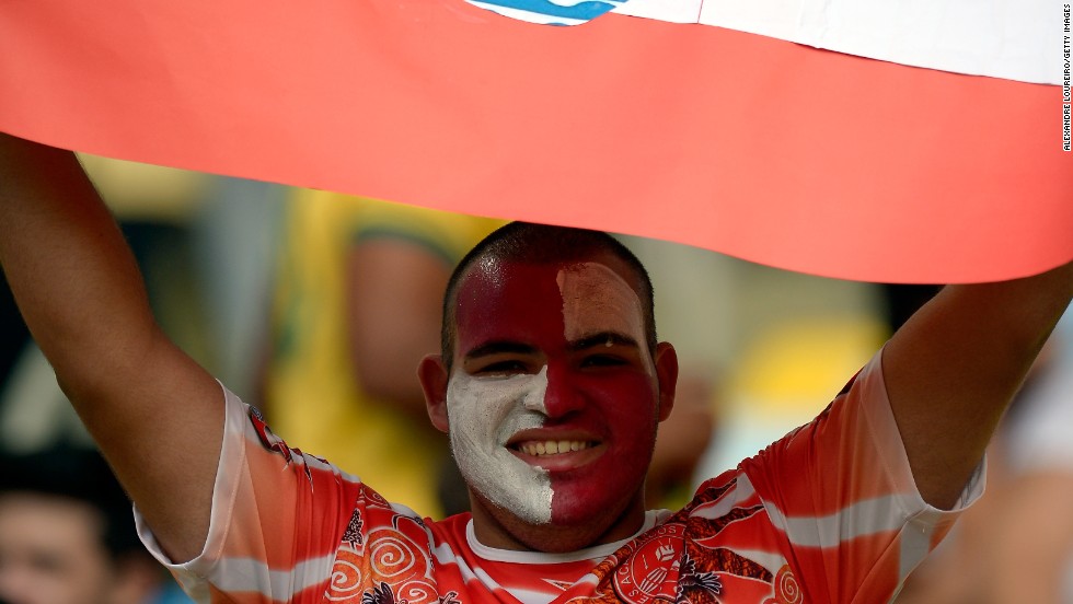 Tahiti had huge support among the 71,000 crowd at the famous Maracana stadium in Rio, from a clutch of their own supporters, as well as the neutral fans who threw their weight firmly behind the underdogs.