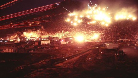 Long Exposure Photos Capture Vietnam Firefight