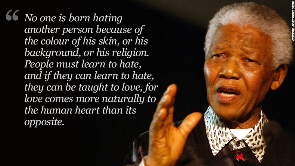 Nelson Mandela's top quotes