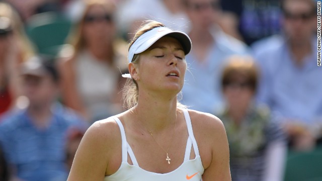 Maria Sharapova, who won the tournament in 2004, suffered a shock second round defeat. 