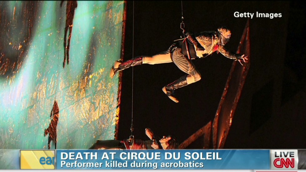 Cirque du Soleil and MGM Grand cited in acrobat's death in Vegas CNN