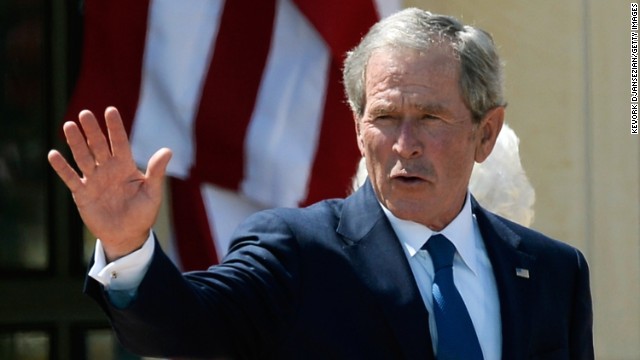 A New York man was arrested Friday for allegedly threatening to kill former President George W. Bush.