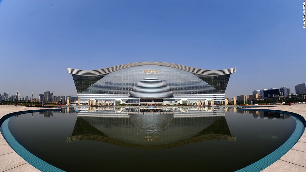 World S Largest Building Opens In China Cnn Travel