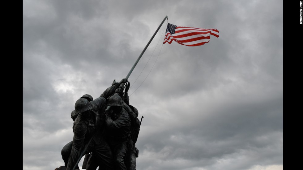Iwo Jima Memorial -- Arlington, Virginia.