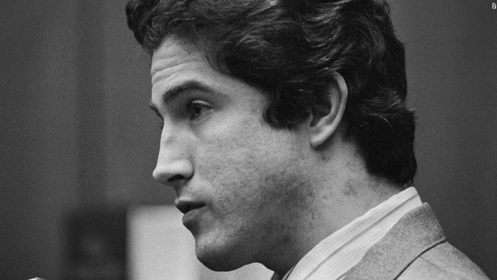 Cousins Kenneth Bianchi, seen here, and Angelo Buono were charged with the murders of nine women between 1977 and 1978.  Also known as the Hillside Stranglers, the cousins sexually assaulted and sometimes tortured their victims, leaving their bodies on roadsides in the hills of Southern California.