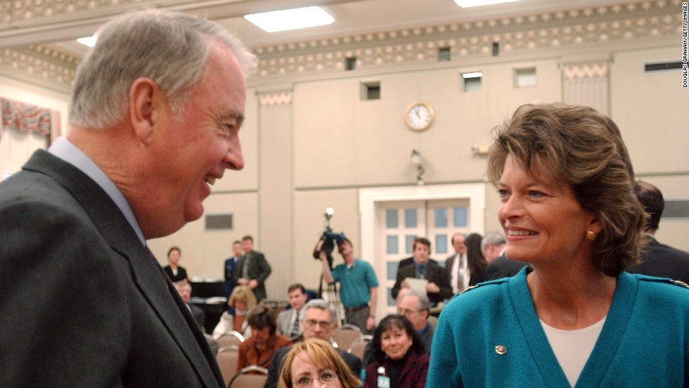 U.S. Sen. Lisa Murkowski, R-Alaska, is the daughter of Frank Murkowski, who also represented Alaska in the Senate and was later the state&#39;s governor.