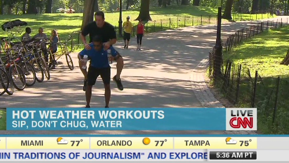 Expert Advice for Exercising Outside in the Heat