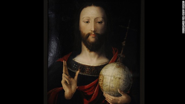 Salvator Mundi. Christ with the Globe. 1537-1545. Lower Rhin. German Historical Museum. Berlin. Germany. (Photo by: Prisma/UIG via Getty Images)