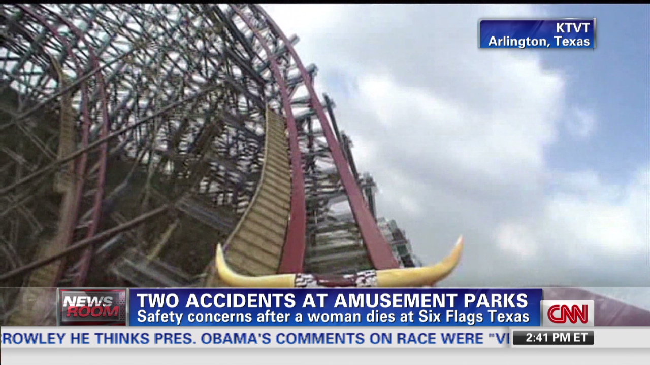 Safety Concerns After Six Flags Death Cnn Video