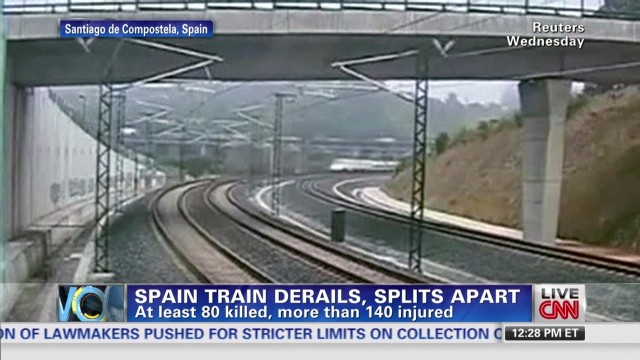 CNN iReporter describes train crash site