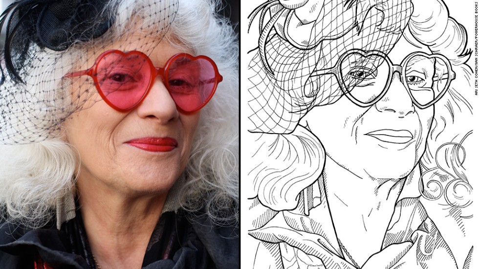 Download Coloring Book Celebrates Stylish Seniors