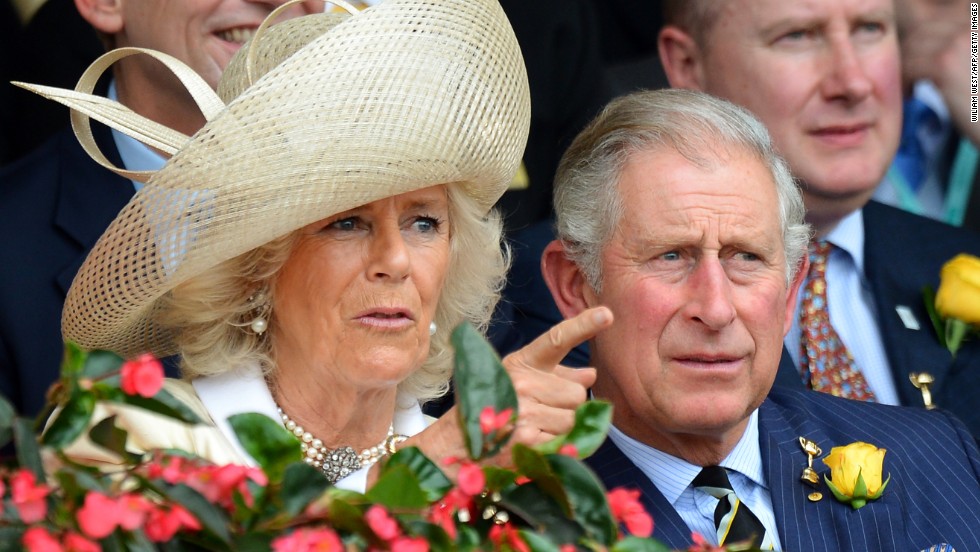 Prince Charles, the heir to the British throne, and his wife the Duchess of Cornwall attend the Melbourne Cup -- Australia&#39;s most famous race -- in 2012. 