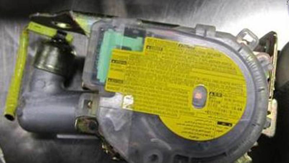 A box with &quot;explosive&quot; scrawled across it was checked at San Francisco International Airport; it contained an airbag.
