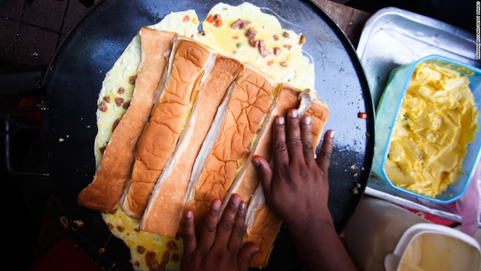 Muslims around the world celebrate Eid al-Fitr to mark the end of Ramadan, during which devout Muslims abstain from food, drink, smoking and sex from dawn to dusk. Each region and country has its own delicacies that they devour such as the Roti John -- a type of omelet sandwich -- from Malaysia.  