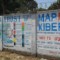 map kibera wall