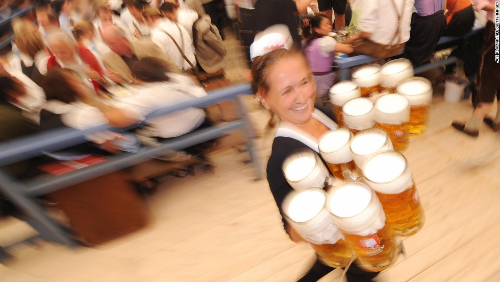 Octoberfest, Munich&#39;s ode to beer, may be the largest food and drink festival in the world. The 16-day event attracts upwards of six million visitors each year.
