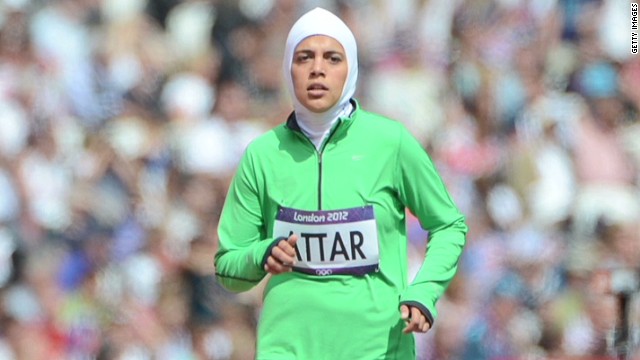 Saudi female runner looks back at London