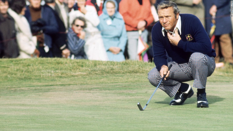 Even the greats are prone to the odd choke. Not only did seven-time major winner Arnold Palmer blow a seven-shot lead at the 1966 U.S. Open but he also lost the subsequent 18-hole playoff for the title to Billy Casper after having led by two shots.