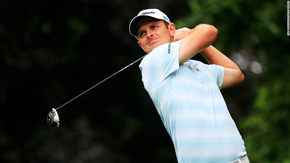 U.S. Open champion Justin Rose stepped up his challenge with a superb second round 66 - coming home with six birdies.