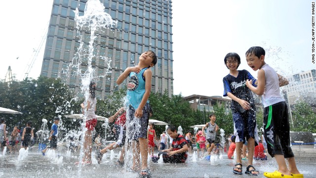 Northeast Asia suffers under severe heat wave - CNN