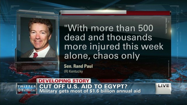 Should the U.S. cut off aid to Egypt?