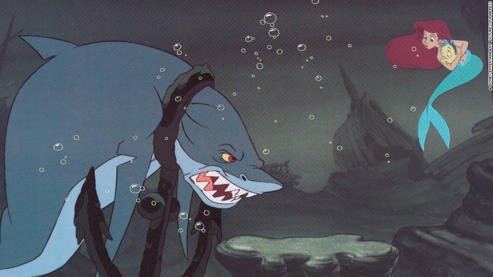 Disney&#39;s 1989 under-the-sea adventure &quot;The Little Mermaid&quot; began with a tense run-in with a shark. Unlike the chilling but affable characters Disney has produced lately, this shark was straight out of &quot;Jaws&quot; with its brutish strength and snapping teeth. 