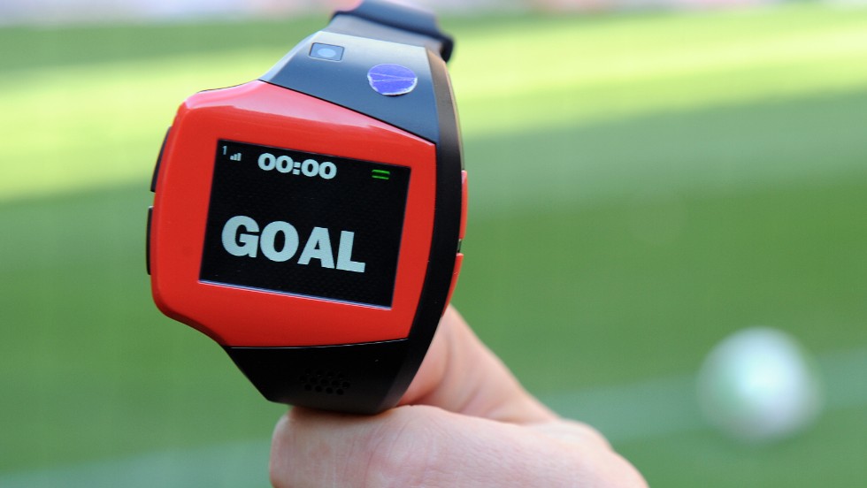 The English Premier League will use a new &quot;Goal Decision System&quot; this season. A wrist watch will immediately tell the referee if a goal has been scored or not. The technology developed by Hawk-Eye Technologies uses 14 cameras strategiacally placed around the stadium to determine the exact path of the ball.    