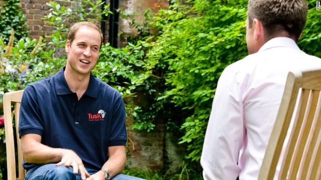 Prince William talks fatherhood