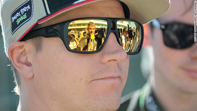 Kimi Raikkonen likes to do his talking on the race track. The Finn is currently second in the F1 drivers&#39; championship.