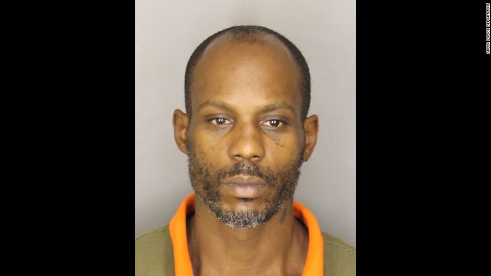 Rapper DMX was arrested in South Carolina and held for three hours in November 2013 before posting bail on charges of driving with a suspended license and having no car tag or insurance, according to the Spartanburg County Detention Center website. DMX, whose real name is Earl Simmons, has been arrested three times in the state since July 2013.