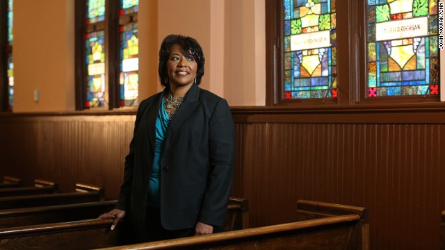 Bernice King at Ebenezer Babtist Church in Atlanta