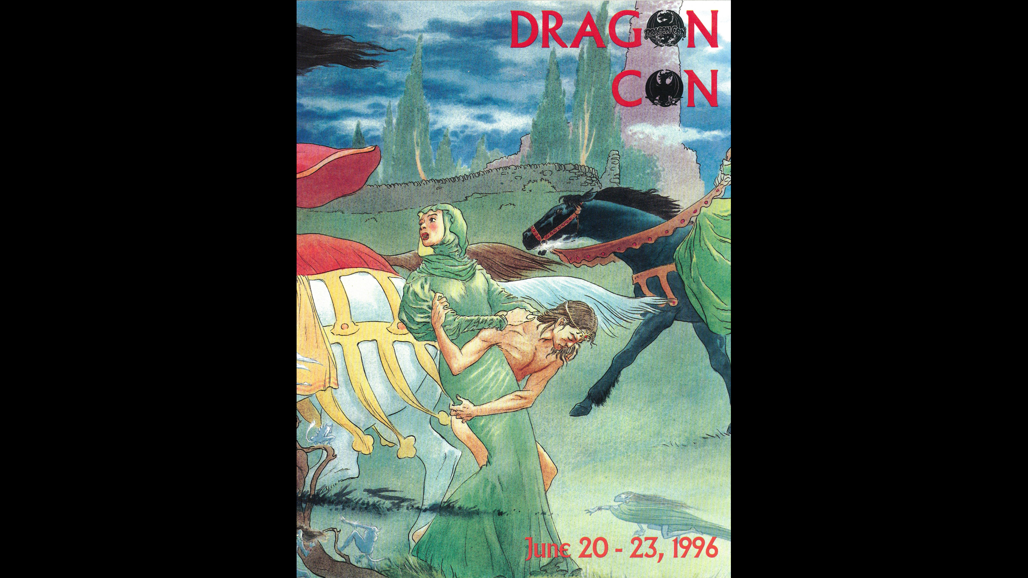 Dragon Con 22nd Anniversary Fantasy Convention Program Book Atlanta 2008 UNREAD 