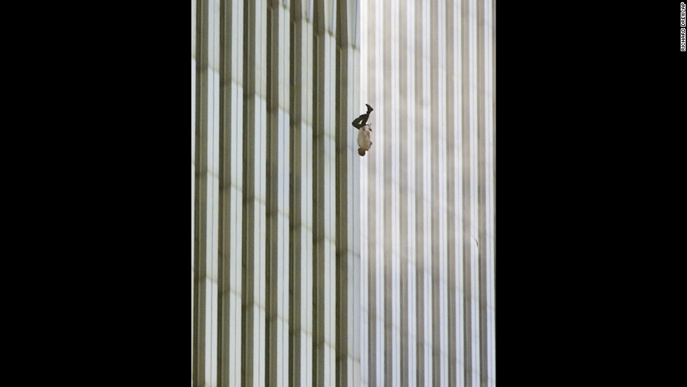 Richard Drew captured this image of a man falling from the World Trade Center in New York after the terror attacks on September 11, 2001. Its publication led to a public outcry from people who found the photograph insensitive. Drew sees it differently. &lt;a href=&quot;http://www.thedailybeast.com/articles/2011/09/08/richard-drew-s-the-falling-man-ap-photographer-on-his-iconic-9-11-photo.html&quot; target=&quot;_blank&quot;&gt;On the 10th anniversary of the attacks&lt;/a&gt;, he said he considers the falling man an &quot;unknown soldier&quot; who he hopes &quot;represents everyone who had that same fate that day.&quot; It&#39;s believed that upwards of 200 people fell or jumped to their deaths after the planes hit the towers.