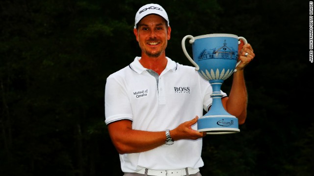 Sweden&#39;s Henrik Stenson turned pro in 1998 and joined the PGA Tour in 2007.