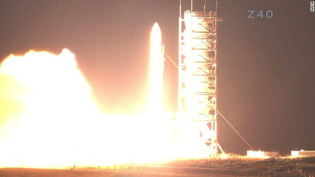NASA launches unmanned moon orbiter 