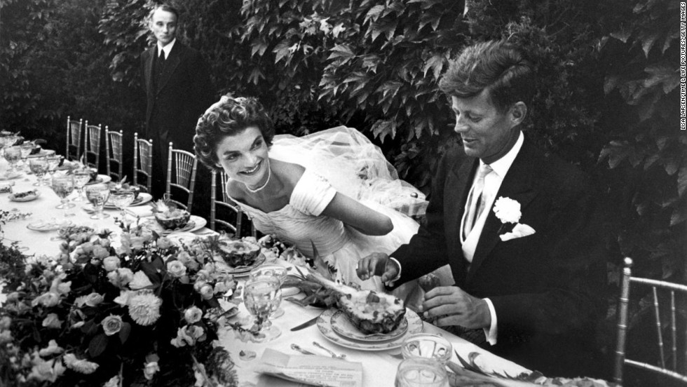 Photos John And Jackie Kennedys Wedding Cnn 