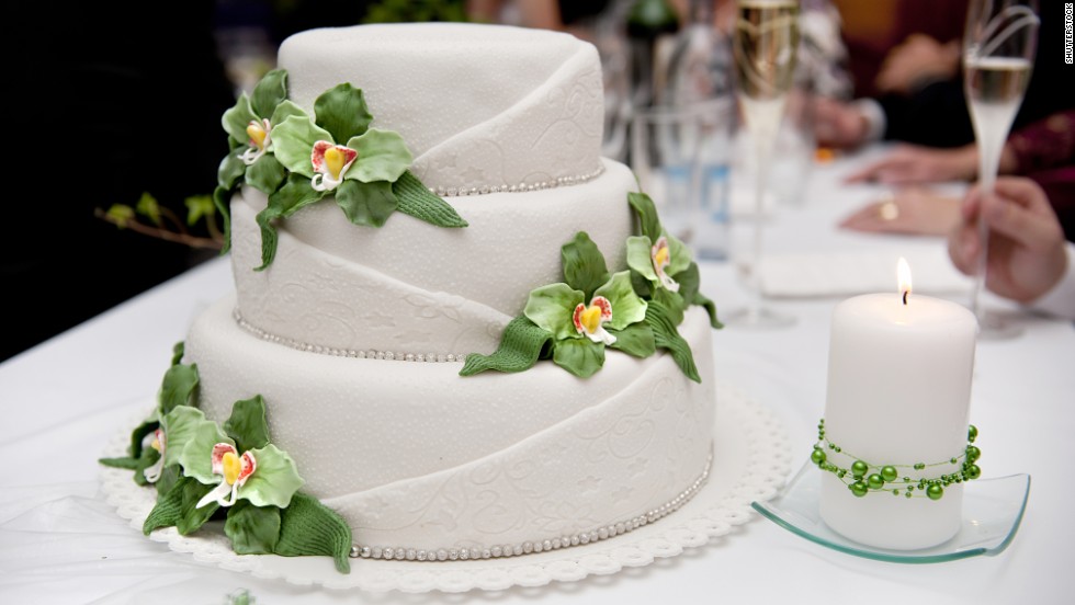 Wedding cake makes a great photo op, but many guests just take a bite or two, if any. Consider a small &quot;show cake&quot; and a less-expensive dessert bar.