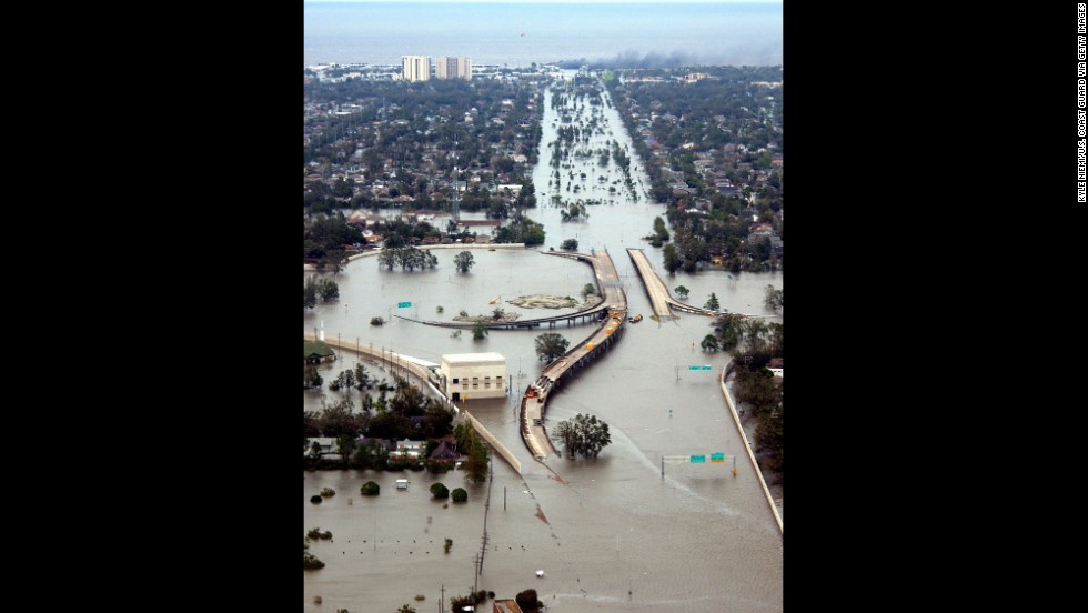 Unforgettable Hurricane Katrina devastated the Gulf Coast in 2005, making landfall near Buras, Louisiana, on August 29 as a Category 3 storm with maximum winds estimated at 125 mph. Katrina was blamed for more than 1,200 reported deaths in Louisiana, Mississippi and Florida. Estimated property damage: $75 billion, the costliest U.S. hurricane on record.