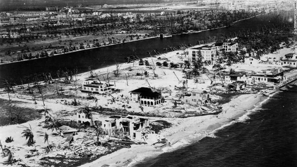 &quot;The Great Miami Hurricane&quot; of 1926 was a Category 4 when it raced across Miami Beach and downtown Miami during the morning hours of September 18. Although its death toll is uncertain, more than 800 people were reported missing, and a Red Cross report lists 373 deaths. If the disaster had occurred in modern times, its estimated cost would be $90 billion.